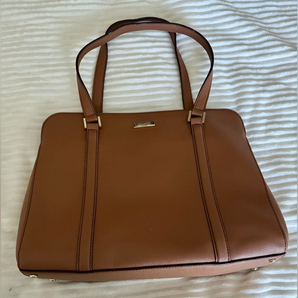 Kate Spade Leather Tote Satchel Handbag